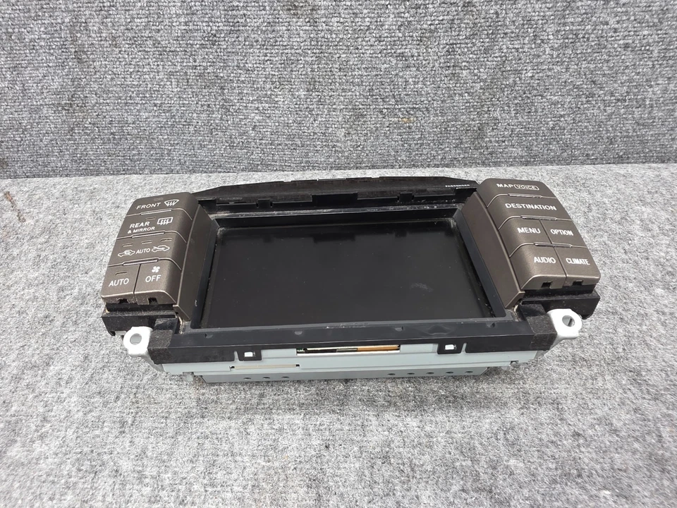 04-06 LEXUS LS430 OEM DASH GPS NAVEGAÇÃO RÁDIO CONTROLE MONITOR DE TELA TESTADO - Imagem 2 de 4