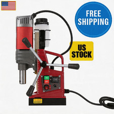 1550W Magnetic Press, Portable Mag Drill with 14000N/3147 Lbf Magnetic Drill
