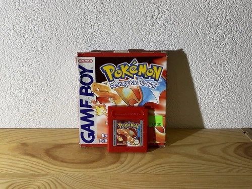 Pokémon: Rote Edition (Nintendo Game Boy, 1999), Gut mit OVP