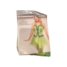 1-Piece RUBIES Women  s Miss Pixie Corset Costume Accessory One Size   Green