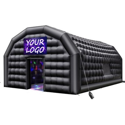 VEVOR Inflatable Nightclub Tent Blower 29.5x19.7x13.1 ft Portable Cube for Party