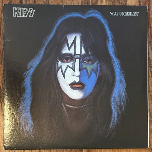 KISS Ace Frehley 1978 Solo Album Vinyl LP Complete w/ Insert Poster Merch VG+