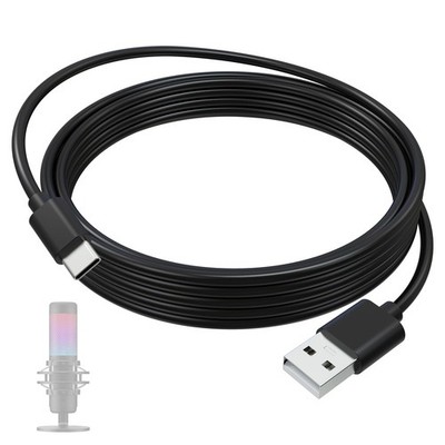 Arzweyk USB C Data Charging Cable Cord Compatible with HyperX QuadCast 2,... 