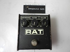 1987 ProCo RAT 2 Distortion Effects Pedal Vintage LM308 IC Original Free USA S H