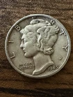 1945-D Mercury Dime 10C Denver Business Strike Circulated Uncertified