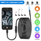 5M 8LED Waterproof Endoscope Borescope Inspection Camera For iPhone Android iOS