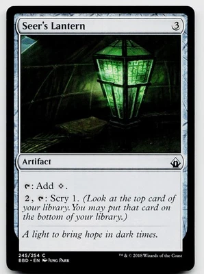 Seer's Lantern 245 Common Battlebond Magic: The Gathering - Image 1 of 2