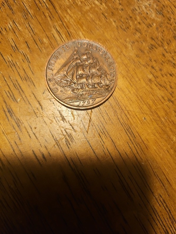 Us Frigate Constellation Coin 1797