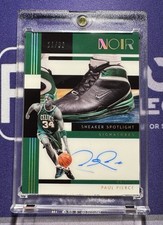 Paul Pierce Sneaker Spotlight Signatures /99 Celtics 
