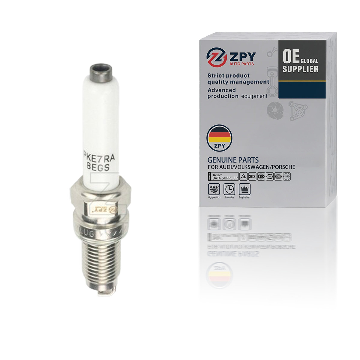 ZPY Spark Plug For VW Audi A3 Sportback e-tron Engine Replacement 04E905612