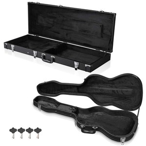 Yescom 2PCS Electric Guitar Hard Case Wooden Shell  ST Style & Universal Studio