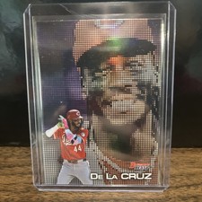 2025 Topps Bowman's Best Pixel Portraits Elly De La Cruz P-10 Cincinnati Reds