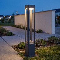 AußEnlampe Alsen Anthrazit 80Cm IP54 GX53 Blendarm Wegeleuchte Garten Terrasse