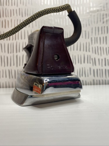 Vintage Rowenta Federleicht Baby E5049 Germany 1950s Small Travel Iron - Picture 3 of 13