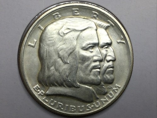 1936 Long Island Commemorative Half Dollar in uncirculated