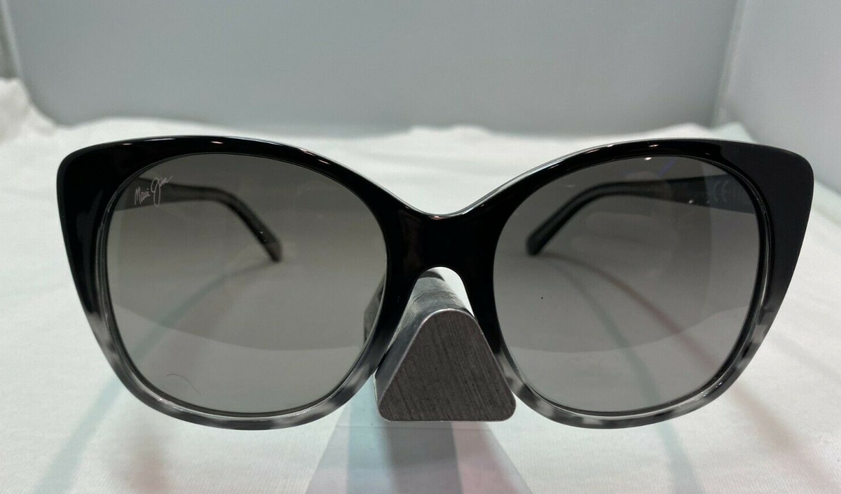 MAUI JIM MELE MJ 794-02GT BLACK TORTOISE GREY POLARIZED  display picture 3