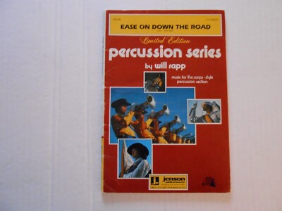Corps Style Percussion Section ''Ease On Down The Road'' Music By Will Kapp 1982