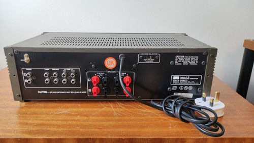 Sansui Integrated Amplifier A-5 25 Watts Vintage Red LED Power Meters -See Video - Picture 10 of 14