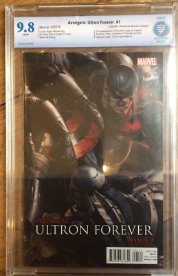 Avengers Ultron Forever #1 Variant 1st App Denise Cage as Cap America CBCS 9.8