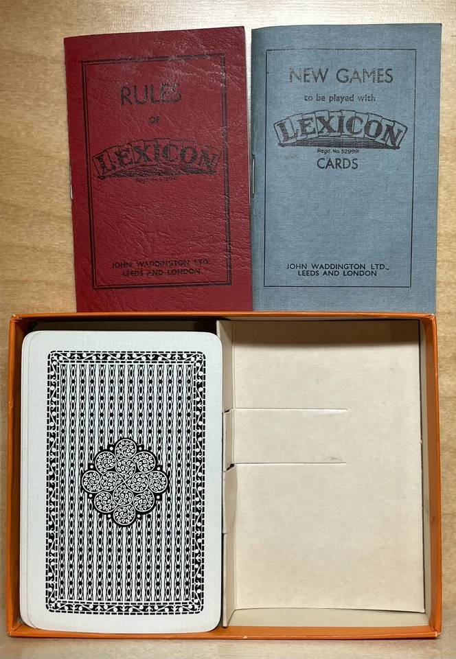1950's Lexicon Card Game in Complete in Original Box - Image 4 of 4