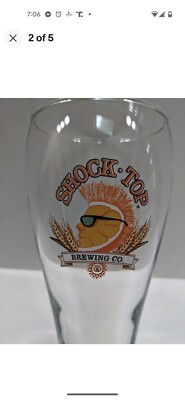 Shock Top Brewing Company Glass