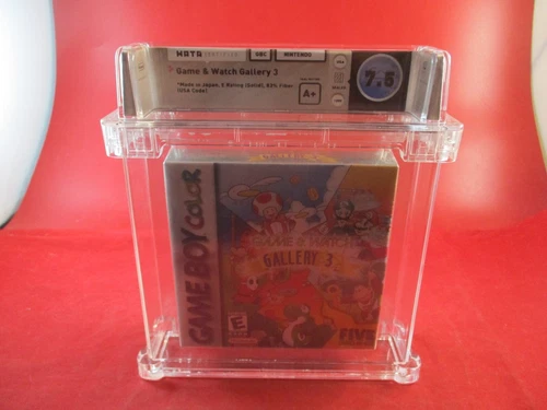 Game & Watch Gallery 3 (Nintendo Game Boy Color) *BRAND NEW* Sealed! WATA 7.5 A+