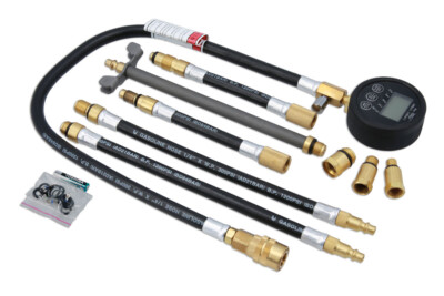 Laser Tools 9037 Digitales Kompressionstester-Set für Benzinmotoren