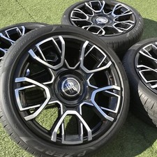 21" ROLLS ROYCE GHOST 2023 BLACK BADGE WHEELS TIRES OEM STOCK GENUINE RIMS SET 4
