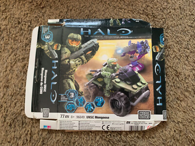 Box Only Mega Bloks Halo 96849 UNSC Mongoose