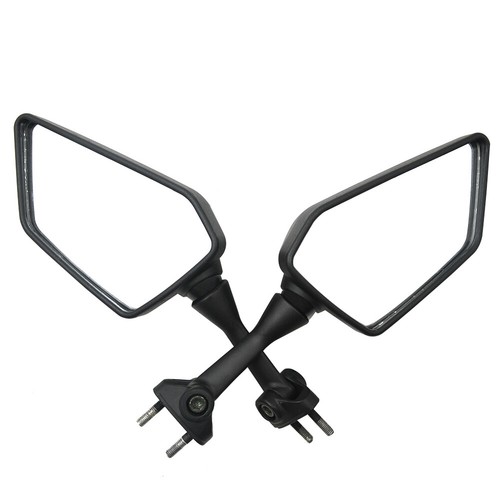 HTTMT Black Left Rearview Side Mirror For Kawasaki Ninja 250R EX250 2008-2013
