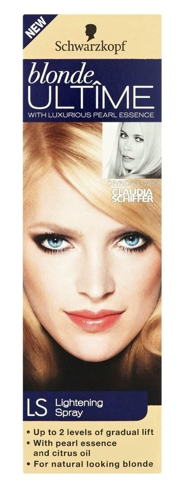 4 X Schwarzkopf blonde Ultîme Lightening Hair Spray LS 100mL 2 SHADES LIGHTER - image 2 of 2