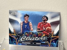 2023-24 Topps Cosmic Chrome Basketball Star Clusters Holmgren / Green