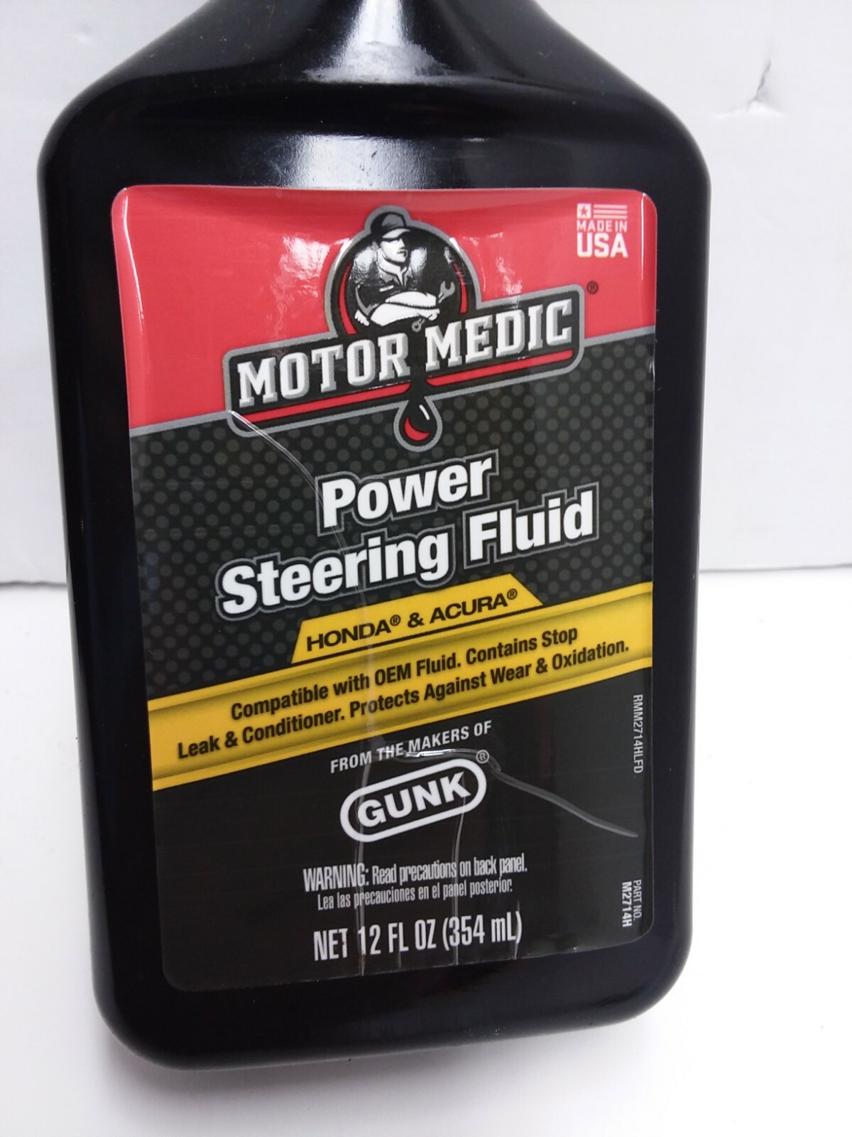 Power Steering fluid for Honda and Acura, 6/ 12oz bottles motor medic