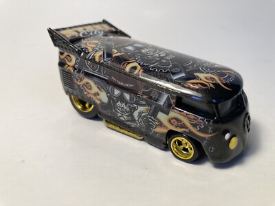 Loose Hot Wheels VW Drag Bus - Pope Designs Chase Custom. Real Riders 