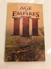 Age of Empires 3 III (BOOKLET ONLY) Microsoft Game Studios Windows