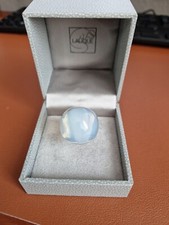LALIQUE  CABOCHON RING Opalescent Crystal Gr&ouml;&szlig;e 55 (US 7)