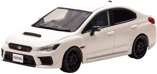 CARNEL 1/43 SUBARU WRX STI Type RA-R (VAB) 2018 Crystal White