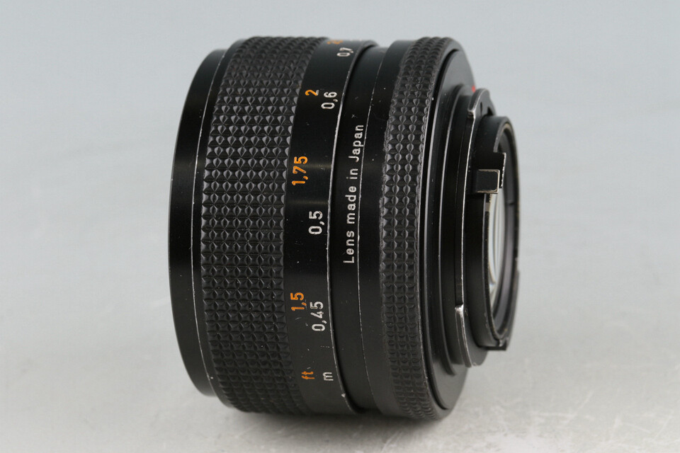 Contax Carl Zeiss Planar T* 50mm F/1.4 AEJ Lens for CY Mount