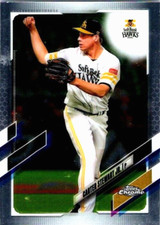 2021 Topps Chrome NPB Nippon Professional Baseball - Carter Stewart Jr #114 RC