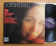 Soft And Easy 24 Easly Listening Favourites 2xLP Mantovani etc Decca DPA 3021/2