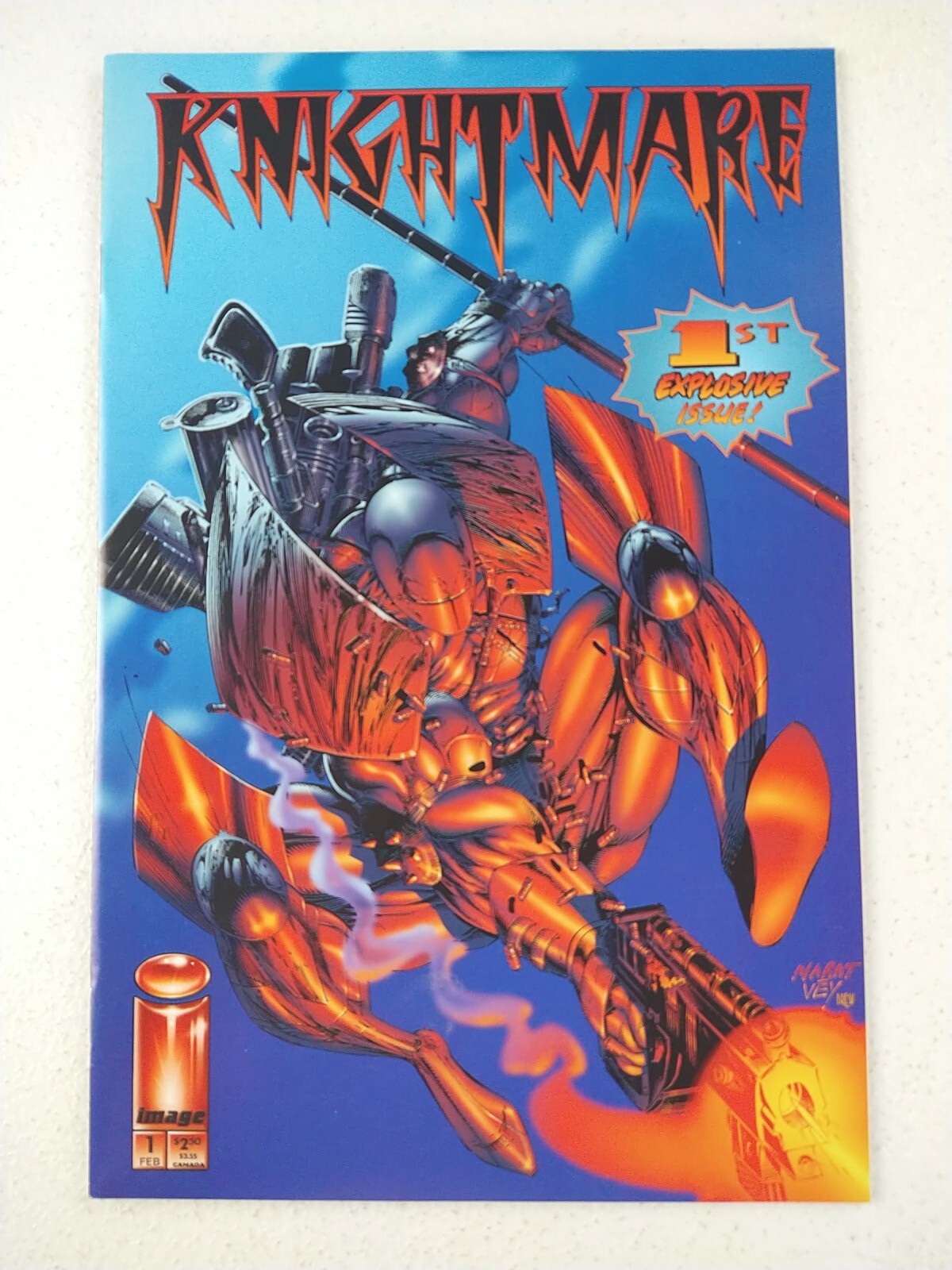 Knightmare #1 (1995 Image Comics) 1st Explosive Issue | eBay