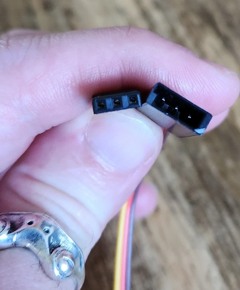 4pc Heavy Duty 39in Servo Extension Cord Lead 3 Wire Cable Plug 26AWG RC 1000mm - Image 3 of 4