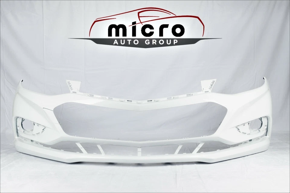 2016-2018 CHEVY CRUZE FRONT BUMPER OEM PAINTED SUMMIT WHITE W/O RS 84190084 — 第 3/4 张图片