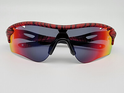 Oakley OO9206-35 RadarLock Path Urban Jungle Red Frame +Red