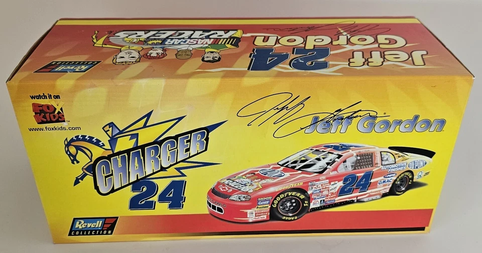1999 REVELL 1/18 JEFF GORDON #24 DUPONT NASCAR RACERS SPECIAL PAINT SCHEME - Image 3 of 4
