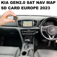 KIA  / HYUNDAI  GEN 2.0 2023 SAT NAV MAP UPDATE NAVIGATION SD CARD SPORTAGE, RIO