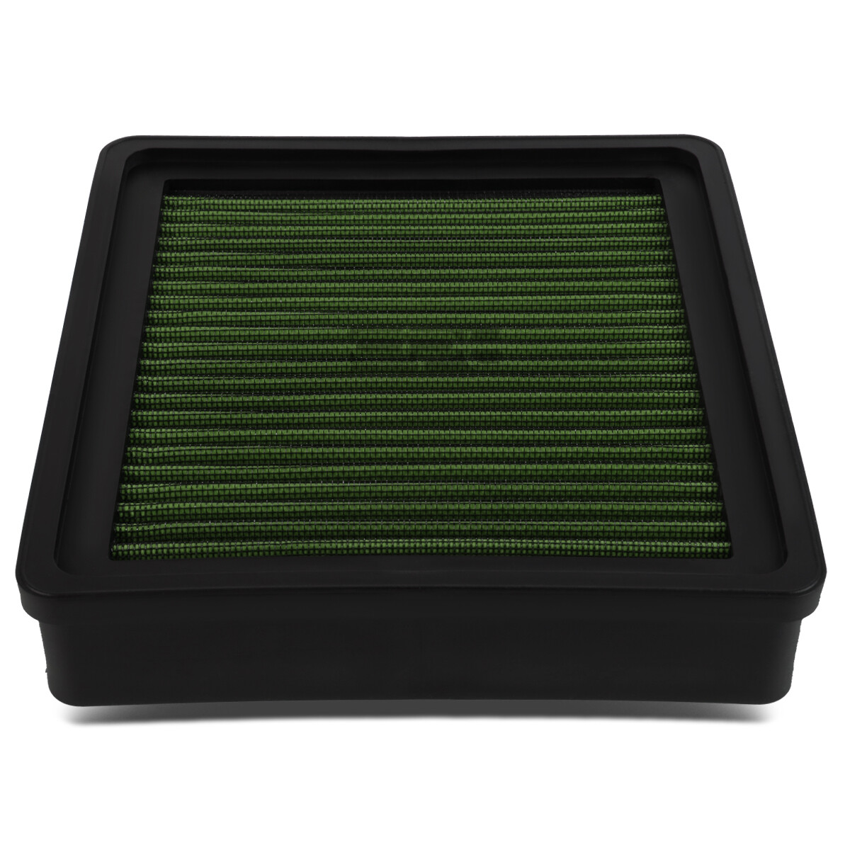 Fit 93-96 Colt/Mirage 1.5 Green Reusable&Washable High Flow Drop In Air Filter
