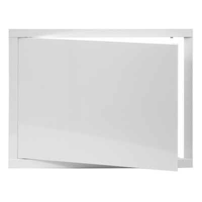 Weiße Revisionsklappe 200x300 Mm - Praktische Metall-Inspektionstür Für Schnellen Zugang
