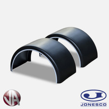 PAIR Mudwings Wheel Arches Lorry Tipper Recovery Transporter Trailer HGV Flatbed