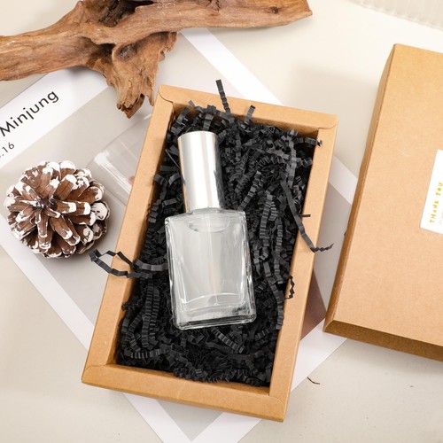Crinkle Cut Paper Shred Filler 0.5 LB for Gift Wrapping & Basket Filling - Black - Picture 3 of 9